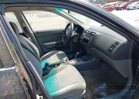 2001 Honda Civic Lx из США, поврежденный, VIN 1HGES16551L062374